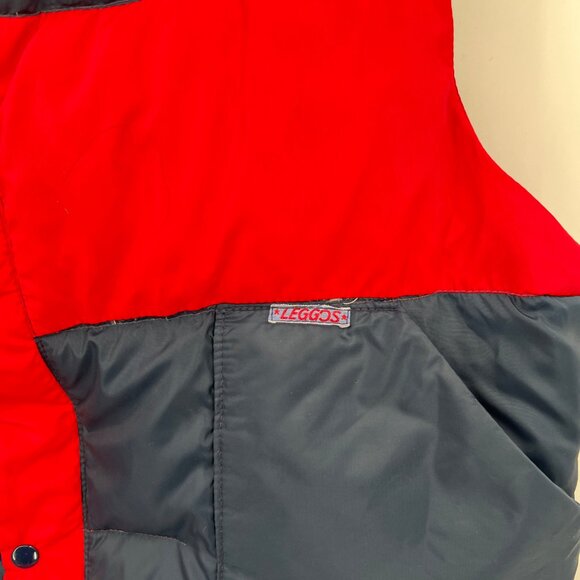 Vintage Down & Waterfowl Feathers Filled Puffer Vest - Picture 7 of 7